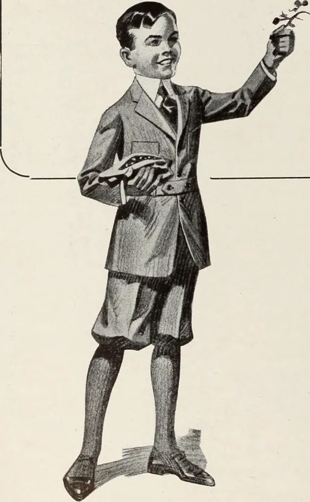 An illustration from Men's wear of Canada (January-December 1917), 1917, leaf 263