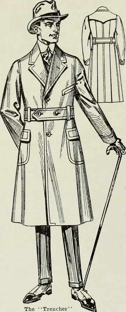 An illustration from Men's wear of Canada (January-December 1917), 1917, leaf 266