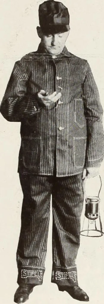 An illustration from Men's wear of Canada (January-December 1917), 1917, leaf 27