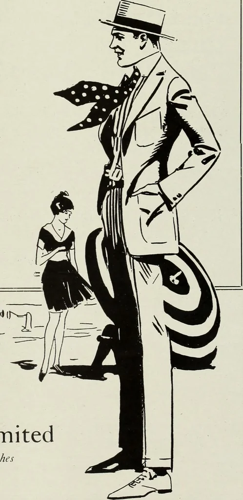 An illustration from Men's wear of Canada (January-December 1917), 1917, leaf 272