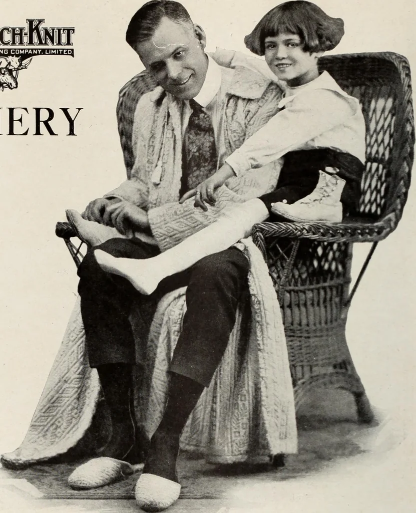 An illustration from Men's wear of Canada (January-December 1917), 1917, leaf 281