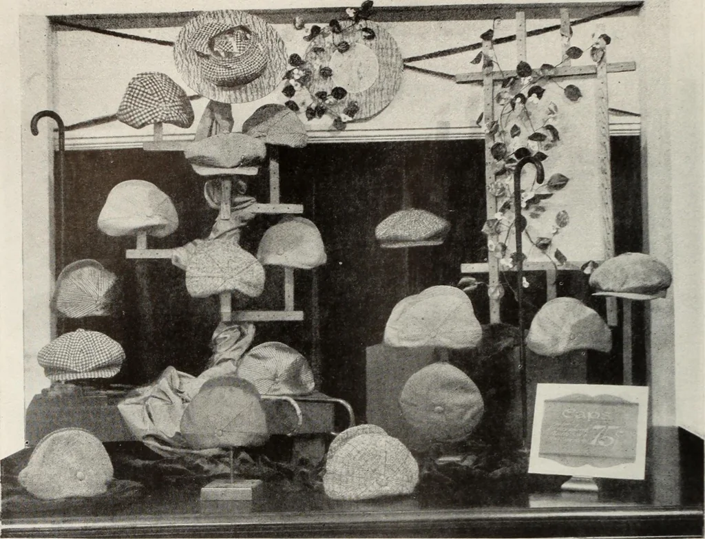An illustration from Men's wear of Canada (January-December 1917), 1917, leaf 291