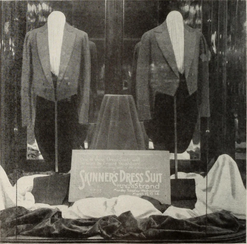 An illustration from Men's wear of Canada (January-December 1917), 1917, leaf 295