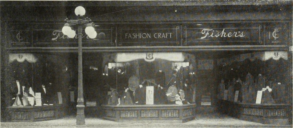 An illustration from Men's wear of Canada (January-December 1917), 1917, leaf 32