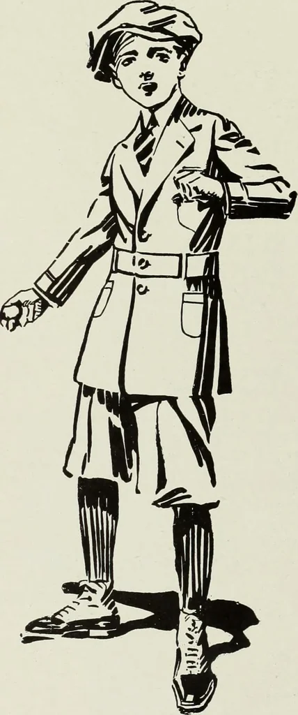 An illustration from Men's wear of Canada (January-December 1917), 1917, leaf 320