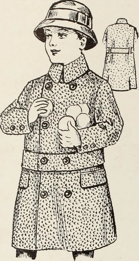 An illustration from Men's wear of Canada (January-December 1917), 1917, leaf 325