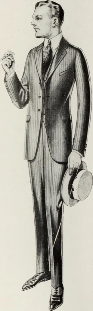 An illustration from Men's wear of Canada (January-December 1917), 1917, leaf 335