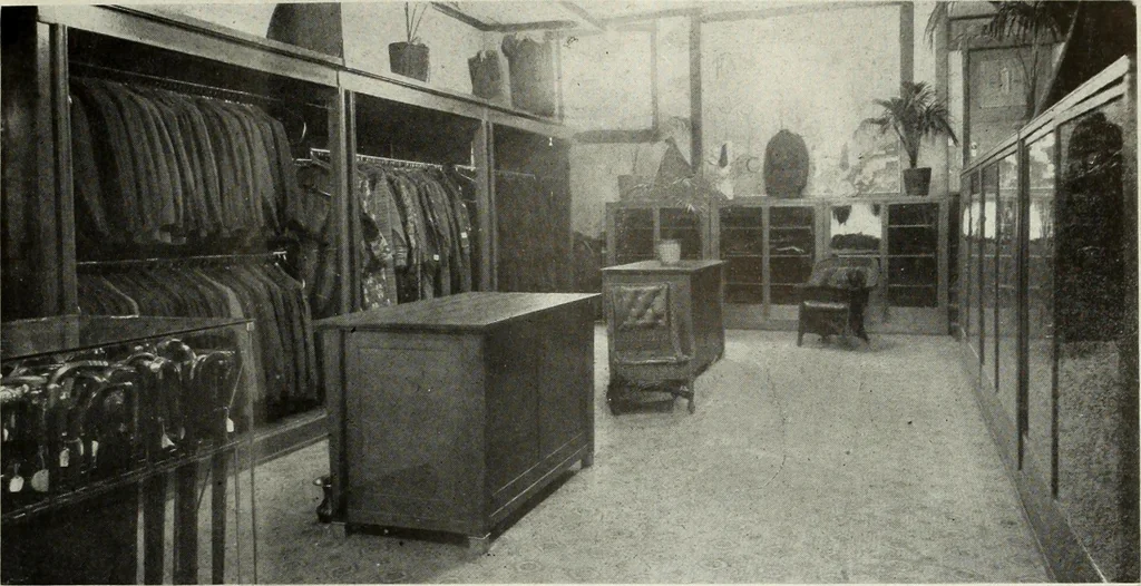 An illustration from Men's wear of Canada (January-December 1917), 1917, leaf 34