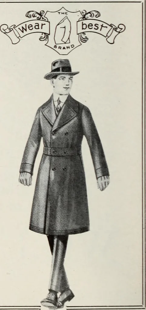 An illustration from Men's wear of Canada (January-December 1917), 1917, leaf 343