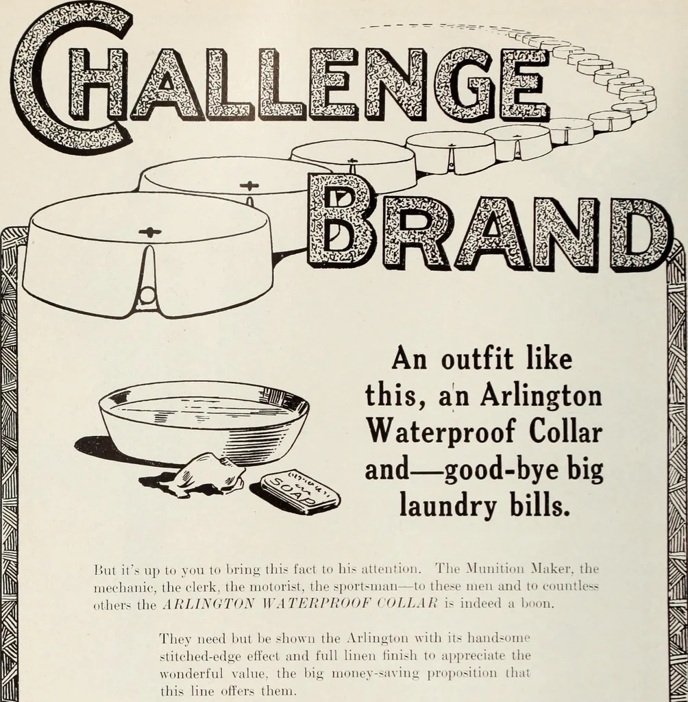 An illustration from Men's wear of Canada (January-December 1917), 1917, leaf 345
