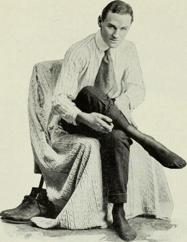 An illustration from Men's wear of Canada (January-December 1917), 1917, leaf 346