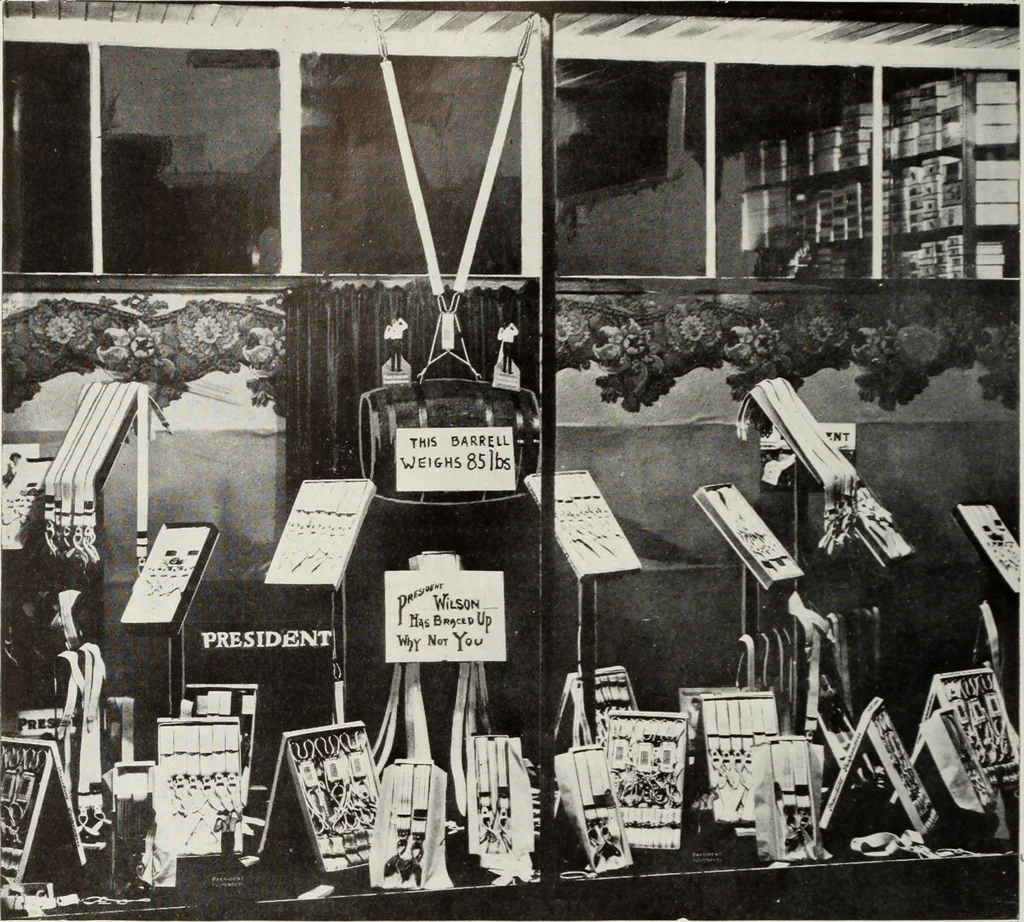 An illustration from Men's wear of Canada (January-December 1917), 1917, leaf 359