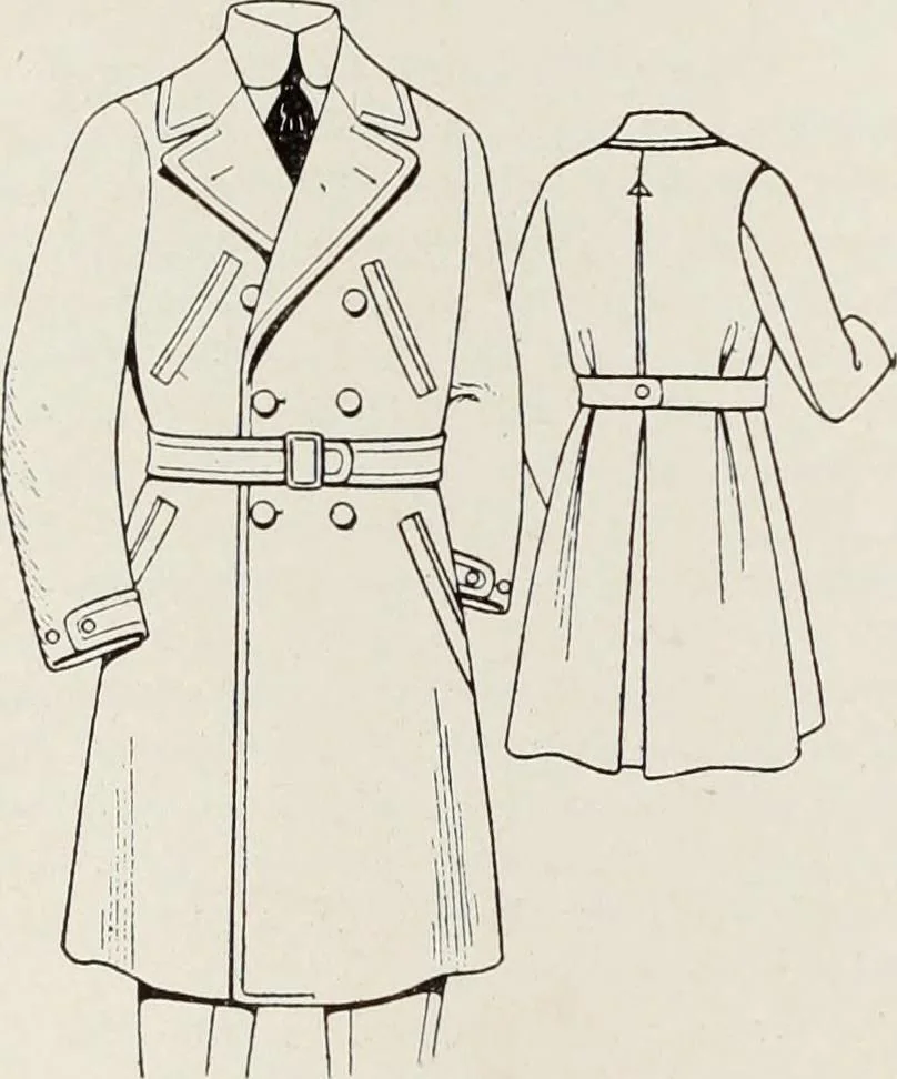 An illustration from Men's wear of Canada (January-December 1917), 1917, leaf 377