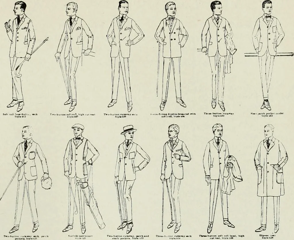 An illustration from Men's wear of Canada (January-December 1917), 1917, leaf 378