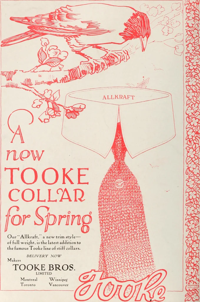 An illustration from Men's wear of Canada (January-December 1917), 1917, leaf 403