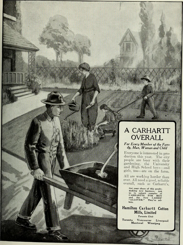 An illustration from Men's wear of Canada (January-December 1917), 1917, leaf 408