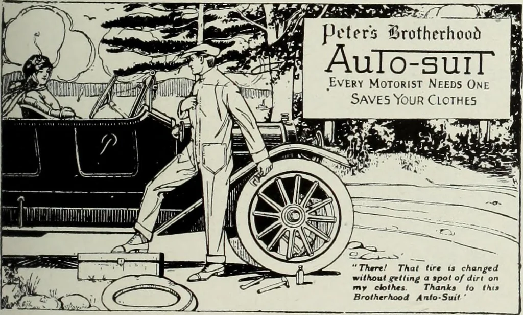 An illustration from Men's wear of Canada (January-December 1917), 1917, leaf 416