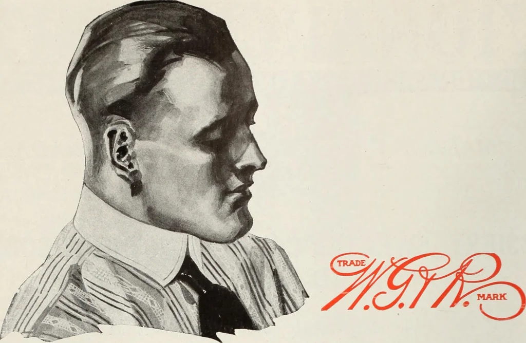 An illustration from Men's wear of Canada (January-December 1917), 1917, leaf 421