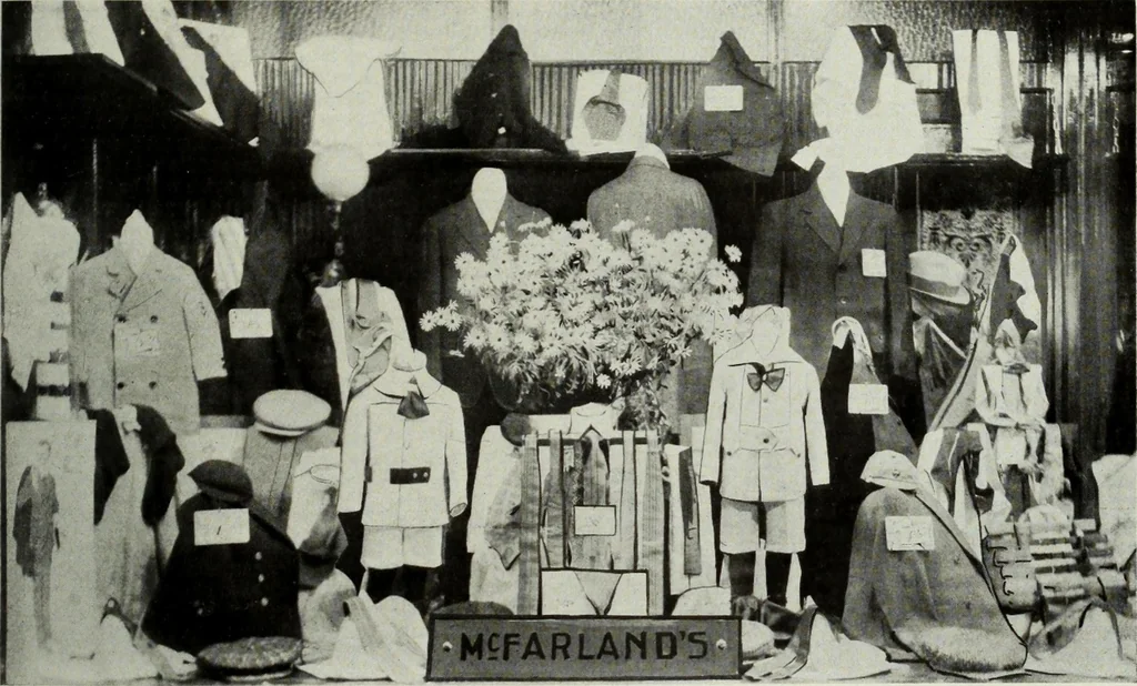 An illustration from Men's wear of Canada (January-December 1917), 1917, leaf 426