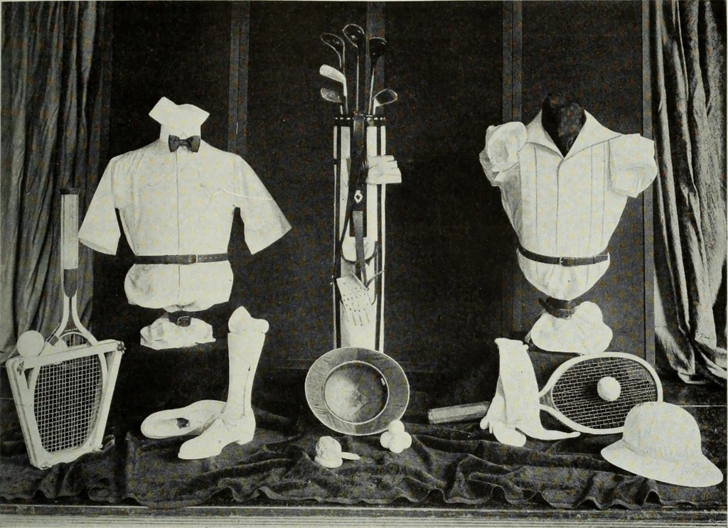 An illustration from Men's wear of Canada (January-December 1917), 1917, leaf 430