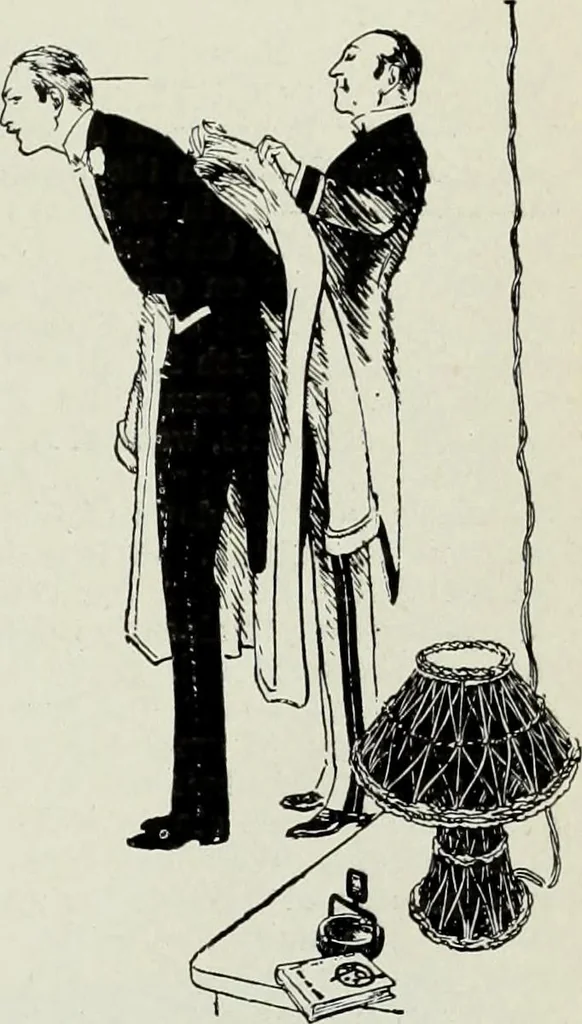 An illustration from Men's wear of Canada (January-December 1917), 1917, leaf 434