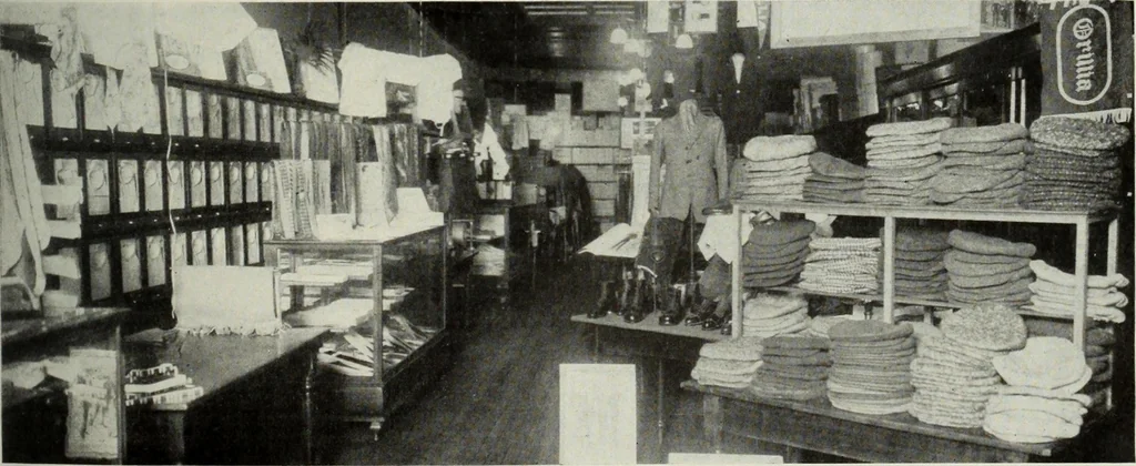 An illustration from Men's wear of Canada (January-December 1917), 1917, leaf 438