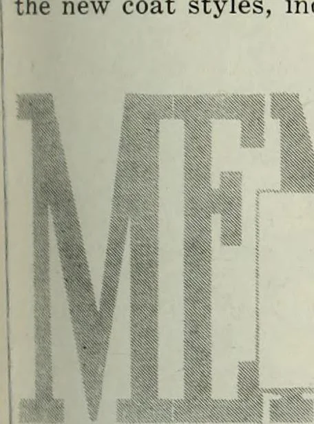 An illustration from Men's wear of Canada (January-December 1917), 1917, leaf 448