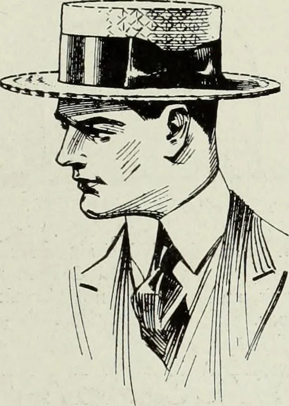 An illustration from Men's wear of Canada (January-December 1917), 1917, leaf 480