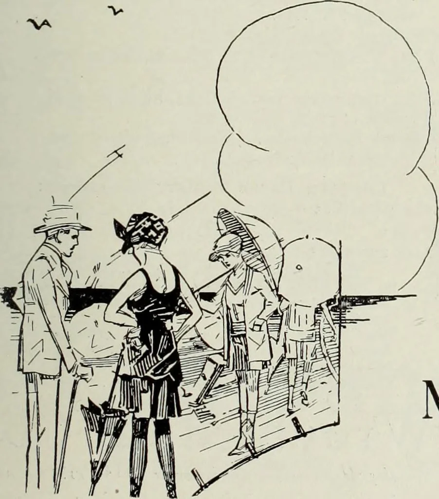 An illustration from Men's wear of Canada (January-December 1917), 1917, leaf 496