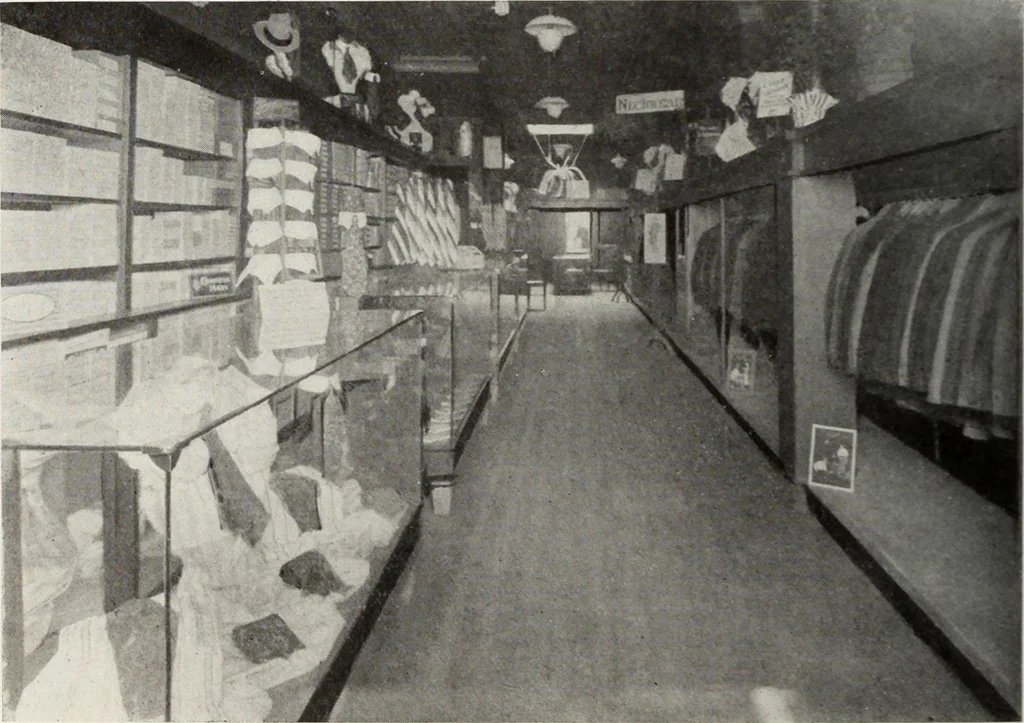 An illustration from Men's wear of Canada (January-December 1917), 1917, leaf 515