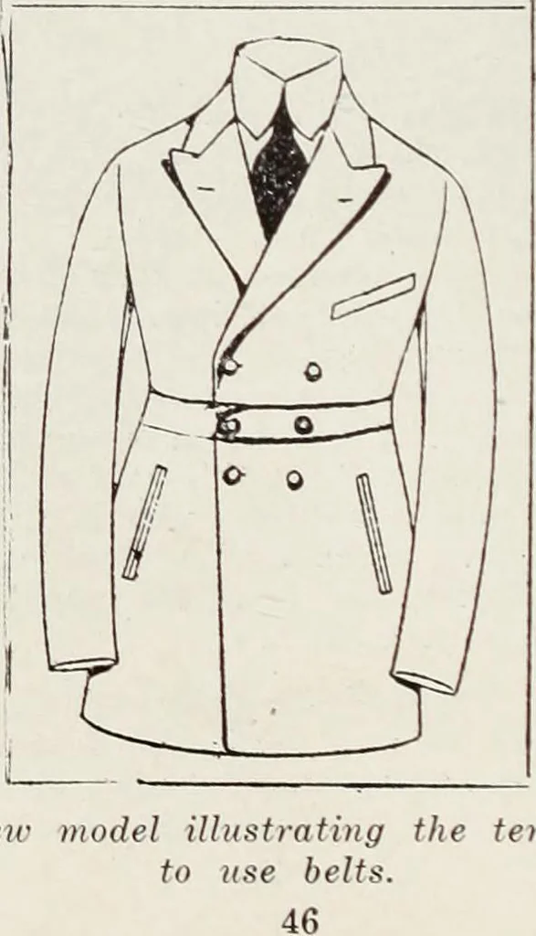 An illustration from Men's wear of Canada (January-December 1917), 1917, leaf 519
