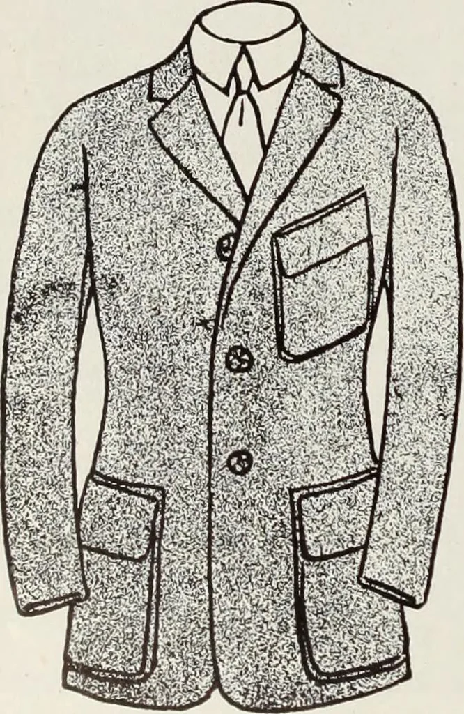 An illustration from Men's wear of Canada (January-December 1917), 1917, leaf 521