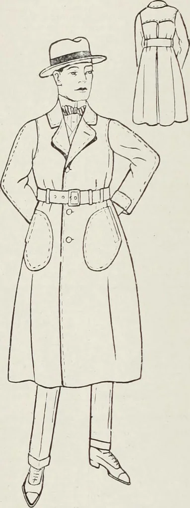 An illustration from Men's wear of Canada (January-December 1917), 1917, leaf 521