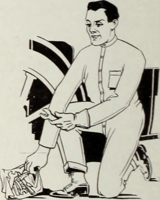 An illustration from Men's wear of Canada (January-December 1917), 1917, leaf 545