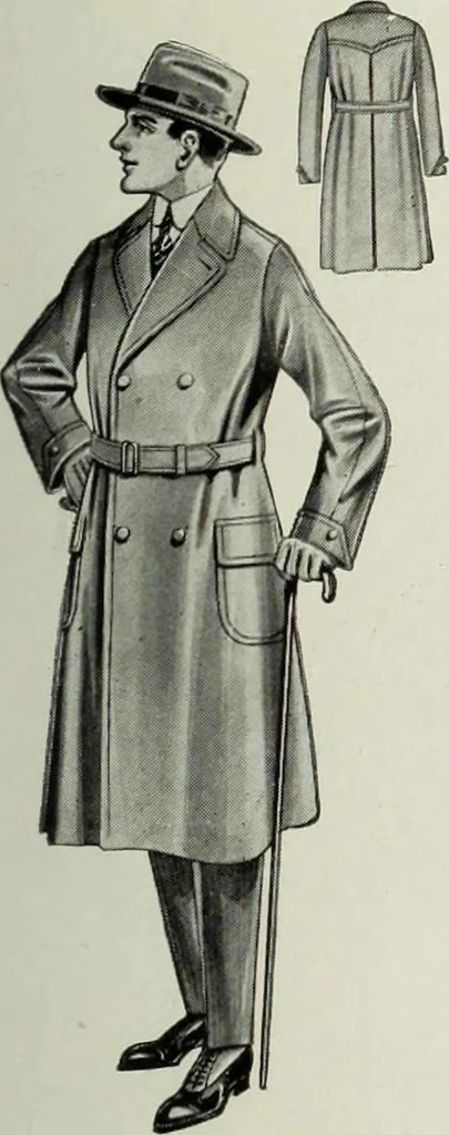 An illustration from Men's wear of Canada (January-December 1917), 1917, leaf 554