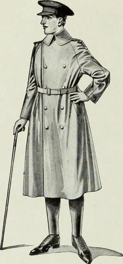 An illustration from Men's wear of Canada (January-December 1917), 1917, leaf 554