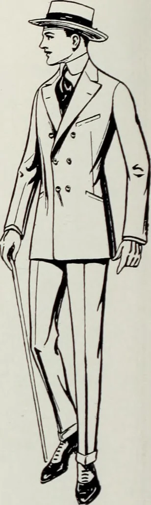 An illustration from Men's wear of Canada (January-December 1917), 1917, leaf 561