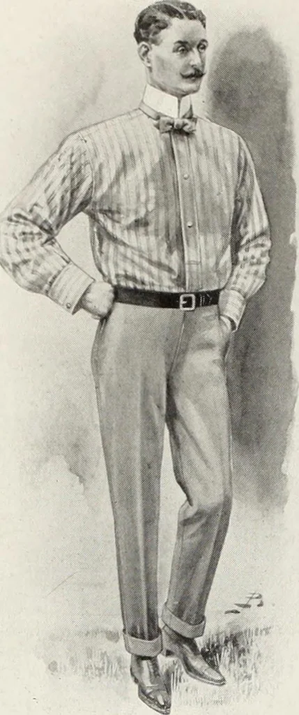 An illustration from Men's wear of Canada (January-December 1917), 1917, leaf 577