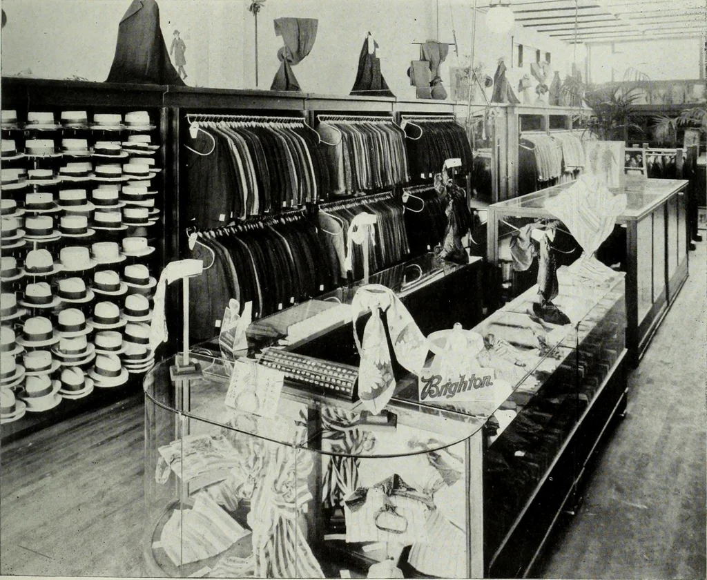An illustration from Men's wear of Canada (January-December 1917), 1917, leaf 582