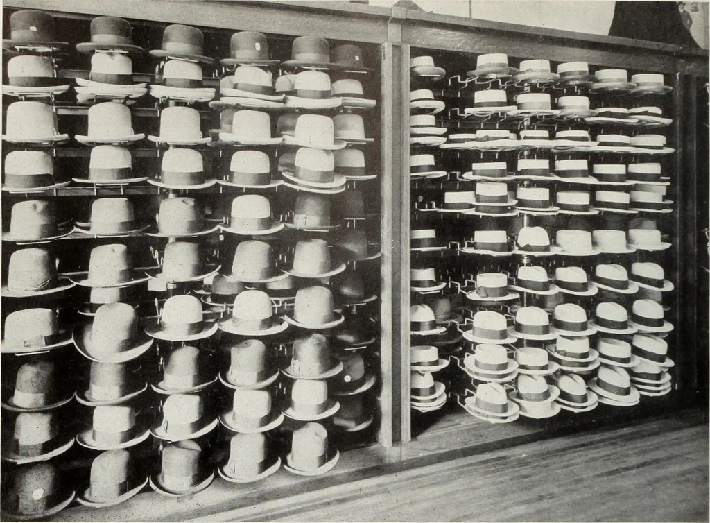 An illustration from Men's wear of Canada (January-December 1917), 1917, leaf 587