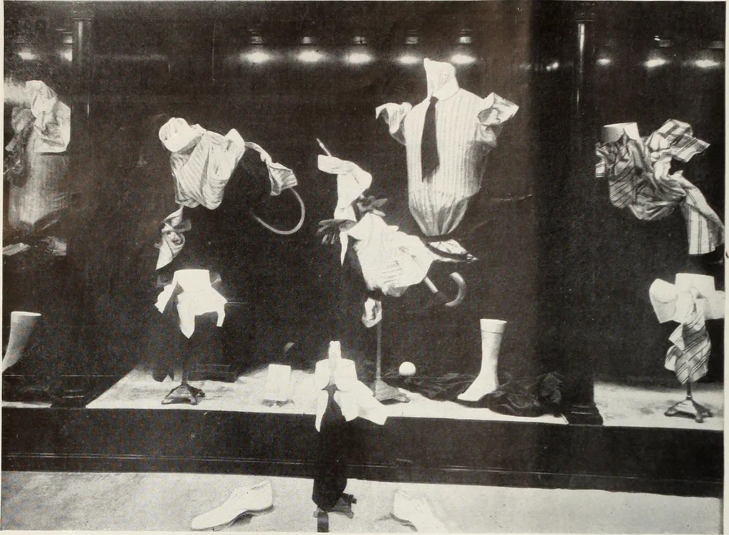 An illustration from Men's wear of Canada (January-December 1917), 1917, leaf 59