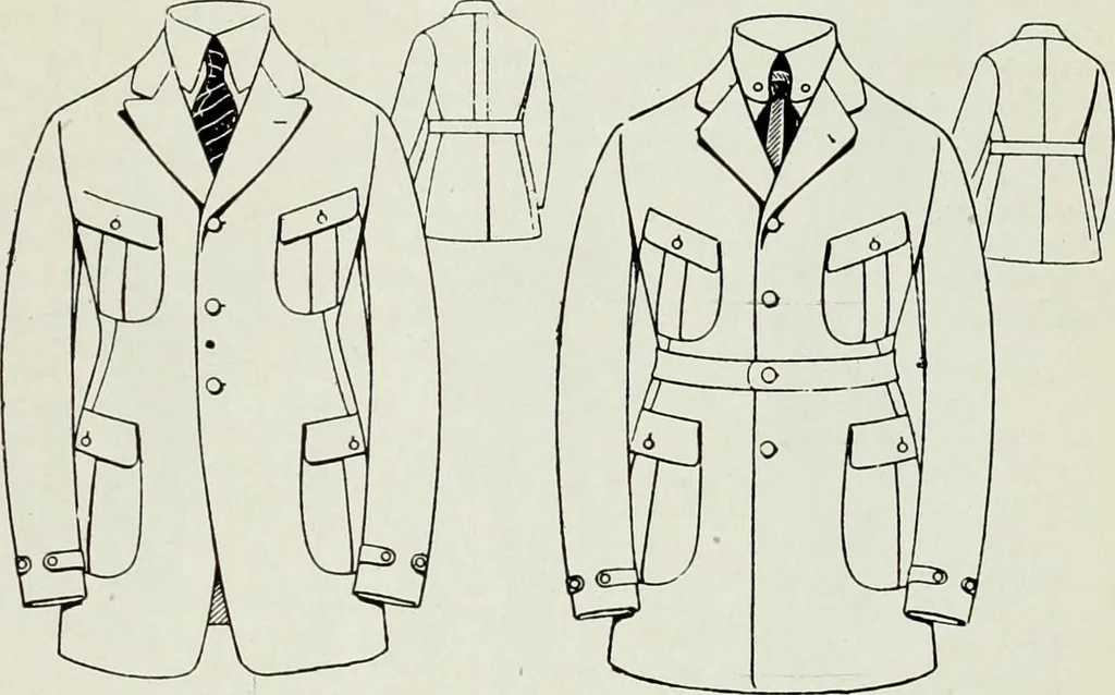 An illustration from Men's wear of Canada (January-December 1917), 1917, leaf 612