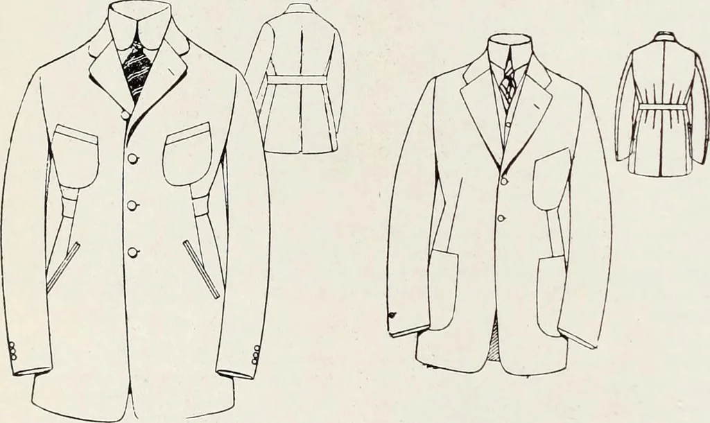 An illustration from Men's wear of Canada (January-December 1917), 1917, leaf 613