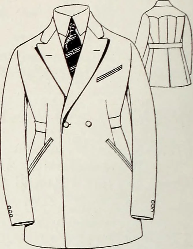 An illustration from Men's wear of Canada (January-December 1917), 1917, leaf 613