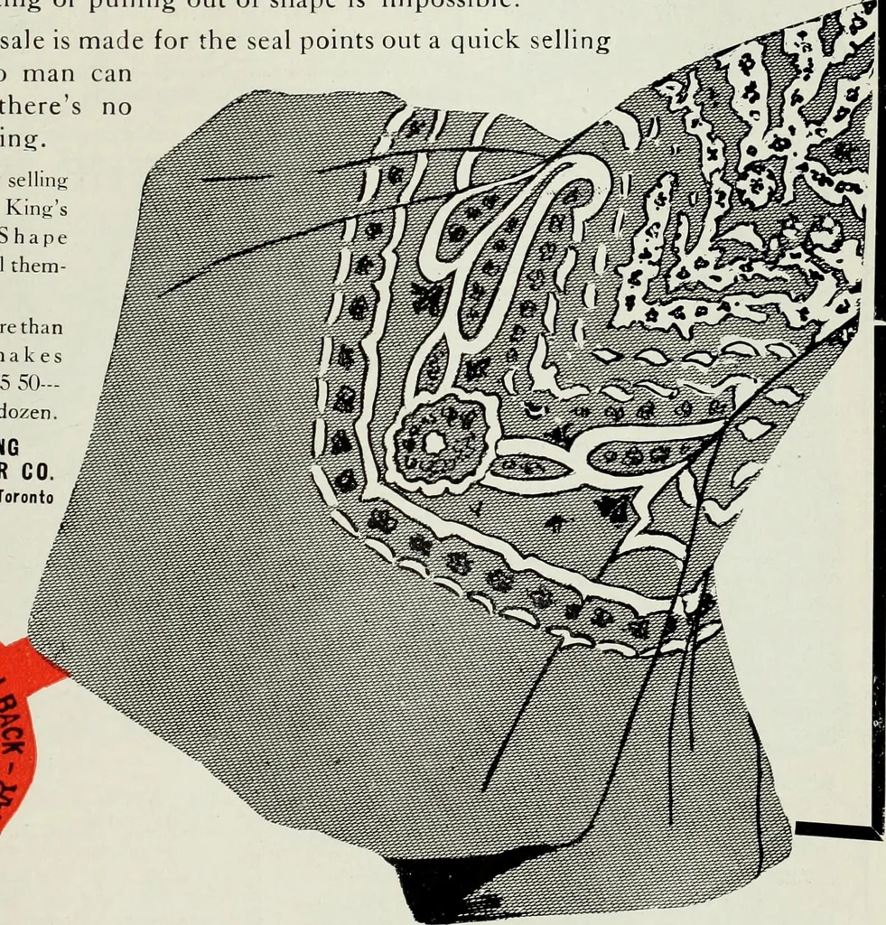 An illustration from Men's wear of Canada (January-December 1917), 1917, leaf 620