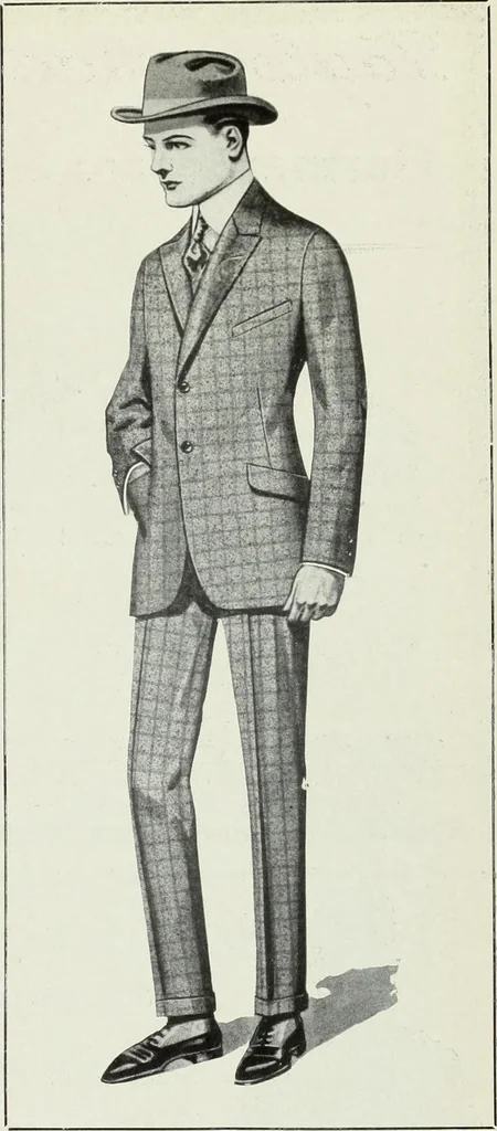 An illustration from Men's wear of Canada (January-December 1917), 1917, leaf 630