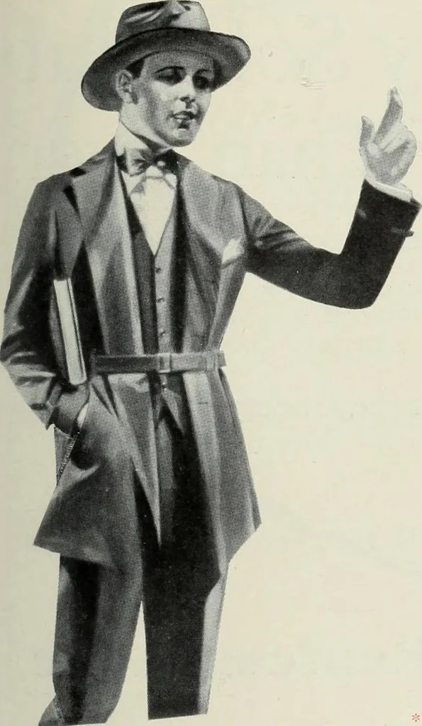 An illustration from Men's wear of Canada (January-December 1917), 1917, leaf 650