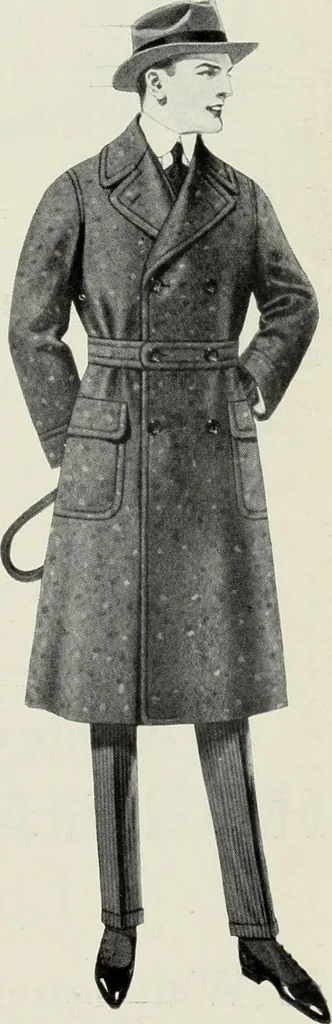 An illustration from Men's wear of Canada (January-December 1917), 1917, leaf 650