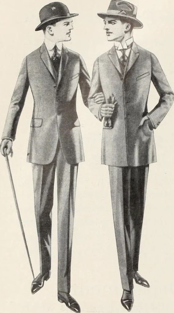 An illustration from Men's wear of Canada (January-December 1917), 1917, leaf 657
