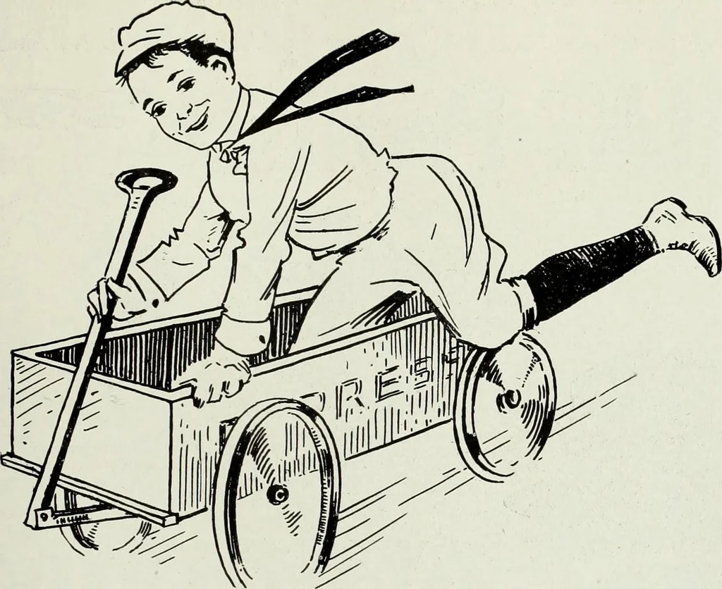 An illustration from Men's wear of Canada (January-December 1917), 1917, leaf 668